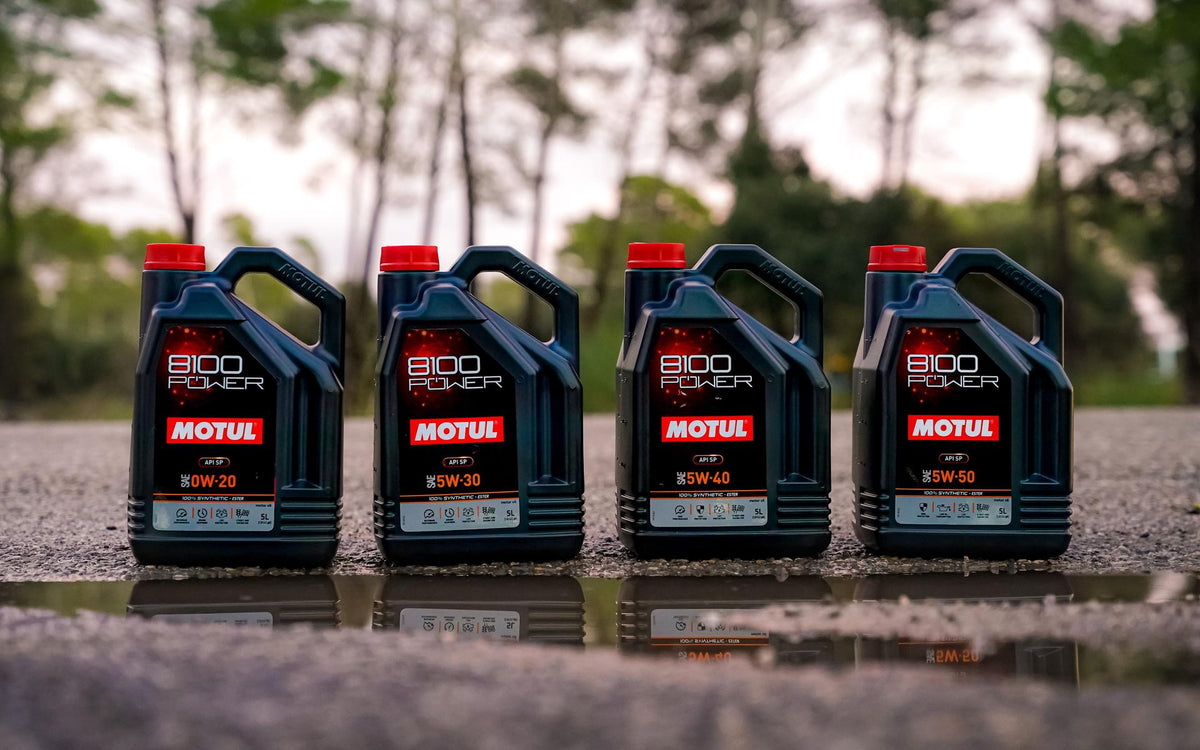 Motul 8100 Power engine oil range - Nineteen72 Performance official Motul dealer