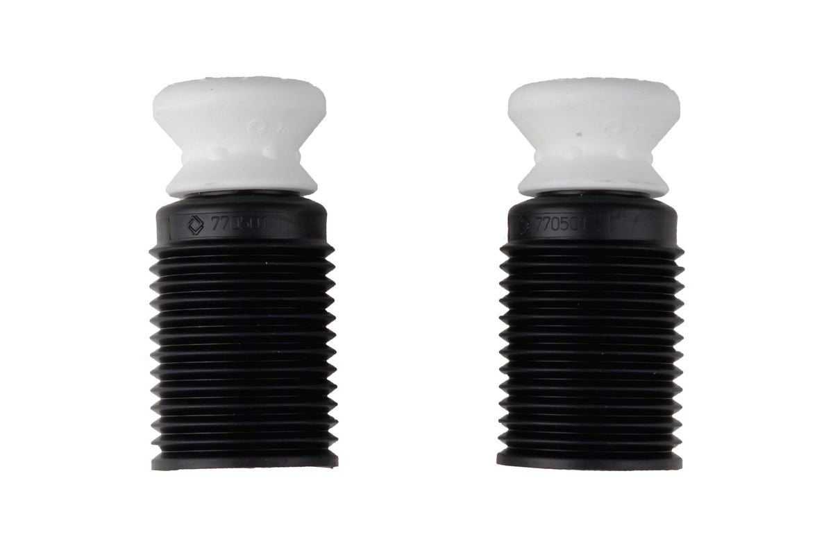 Bilstein B1 front bump stops and dust covers for BMW 5 Series F10 and 6 Series F06, F12, showing close-up of components.