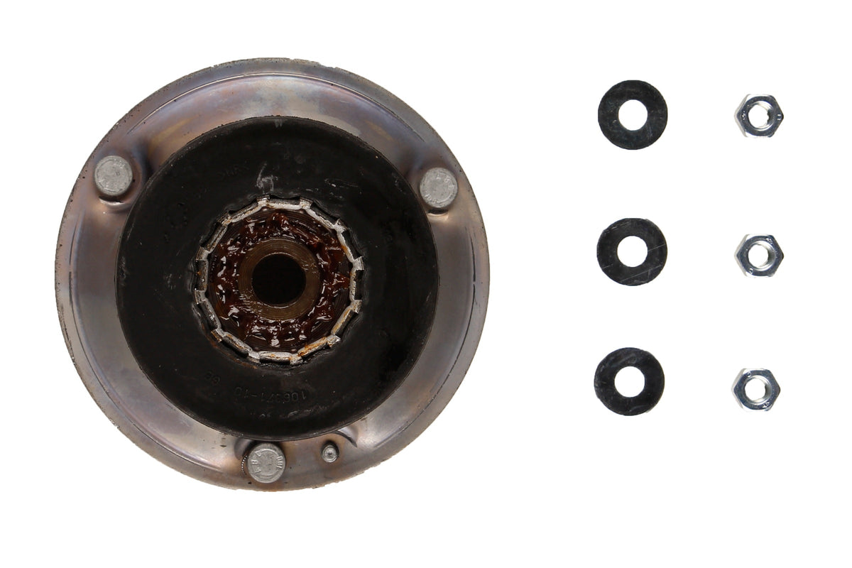 Bilstein B1 front suspension mount for BMW 3 Series E46, 5 Series E39, and X3, showing the top mount component.