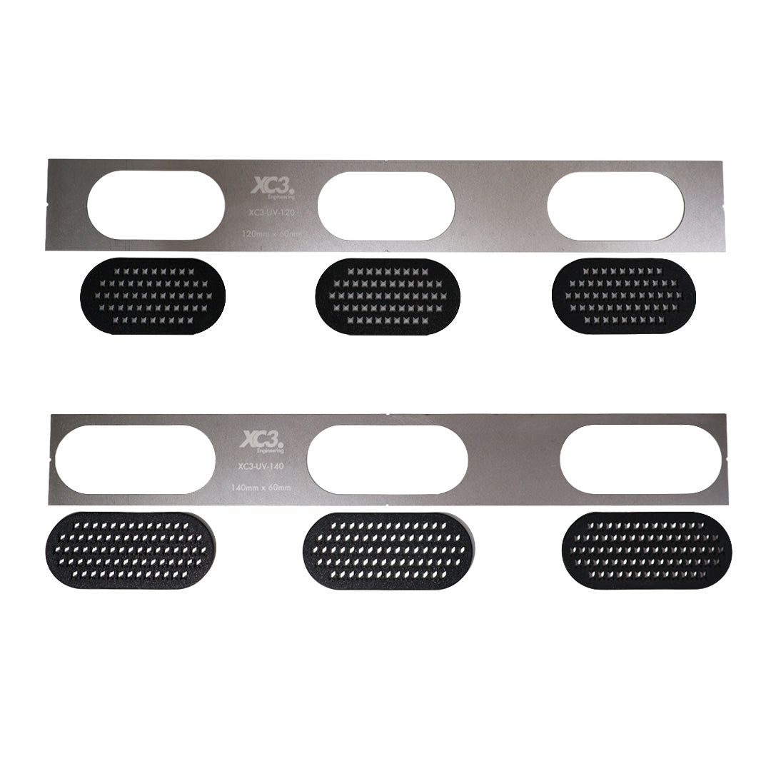 XC3 Engineering rear bumper with speed holes for BMW M2, M3, M4 models, showing aero and body customization details.