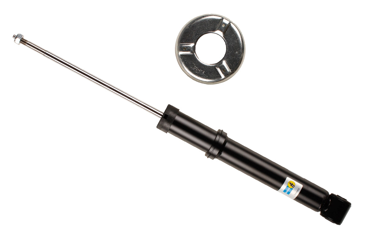 Bilstein B4 rear shock absorber for BMW 3 Series E21, showing the metal coil and mounting components.