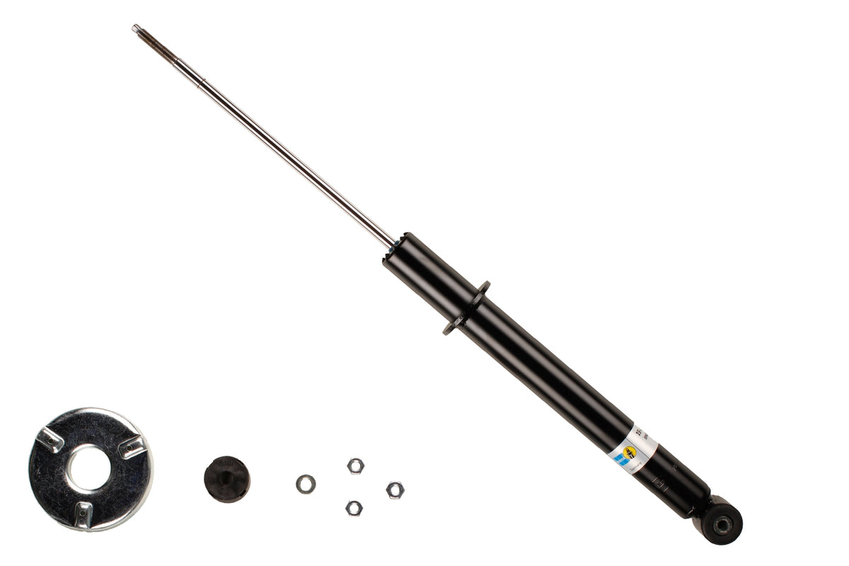 Bilstein B4 rear shock absorber for Volkswagen Golf II, Golf III, Corrado, and Vento, showing the shock body and mounting hardware.