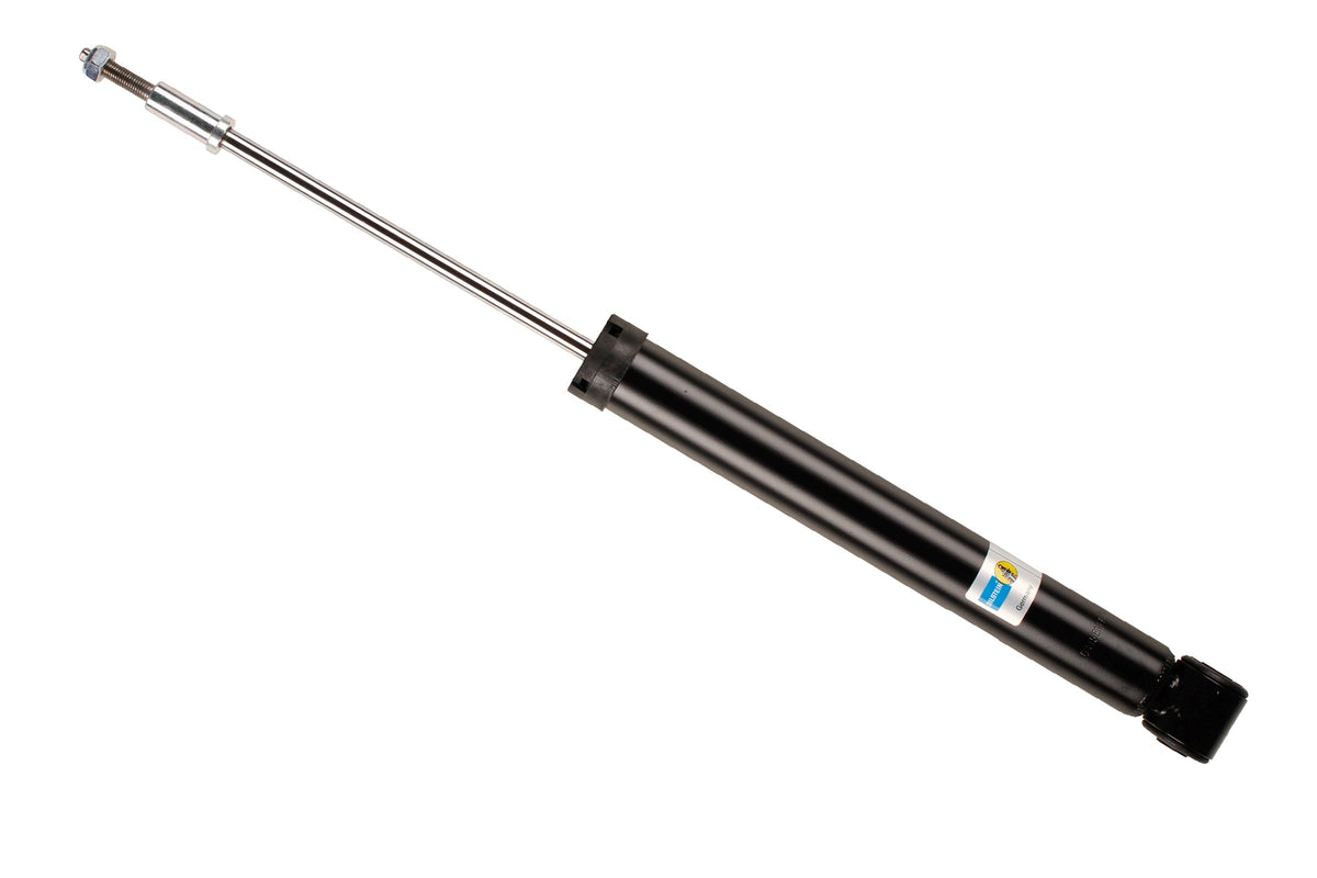 Bilstein B4 rear shock absorber for Volkswagen Lupo and SEAT Arosa, showcasing the shock's metal body and mounting points.