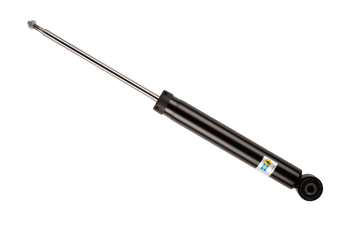 Bilstein B4 rear shock absorber for Volkswagen Passat (3C), showcasing the durable shock absorber component from a front view.