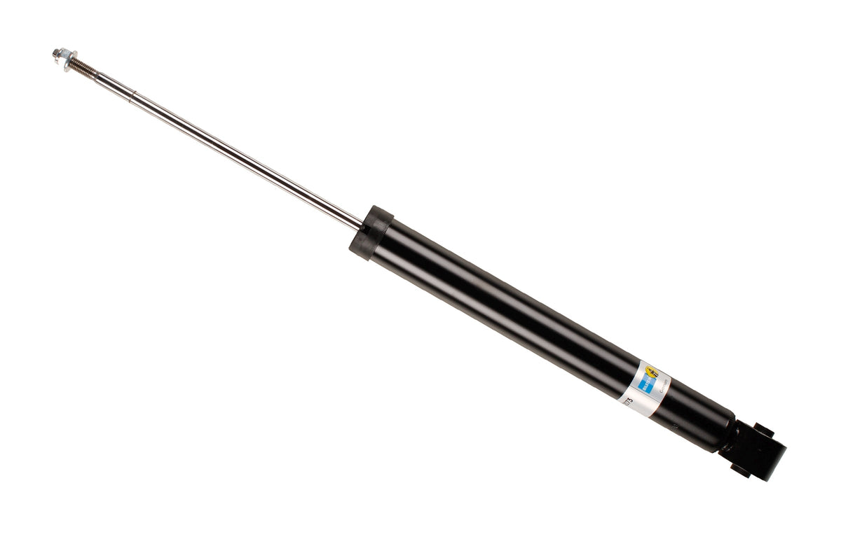 Bilstein B4 rear shock absorber for Volkswagen Up Sport suspension, showing the metal coil and mounting components.