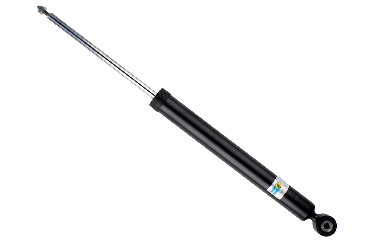 Bilstein B4 front shock absorber for Audi Q7 (4M), showing a durable suspension component with metal and rubber parts.