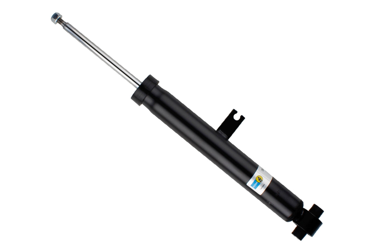 Bilstein B4 rear shock absorber for BMW 3 Series G20 M-Sport suspension, showing the metal body and mounting points.