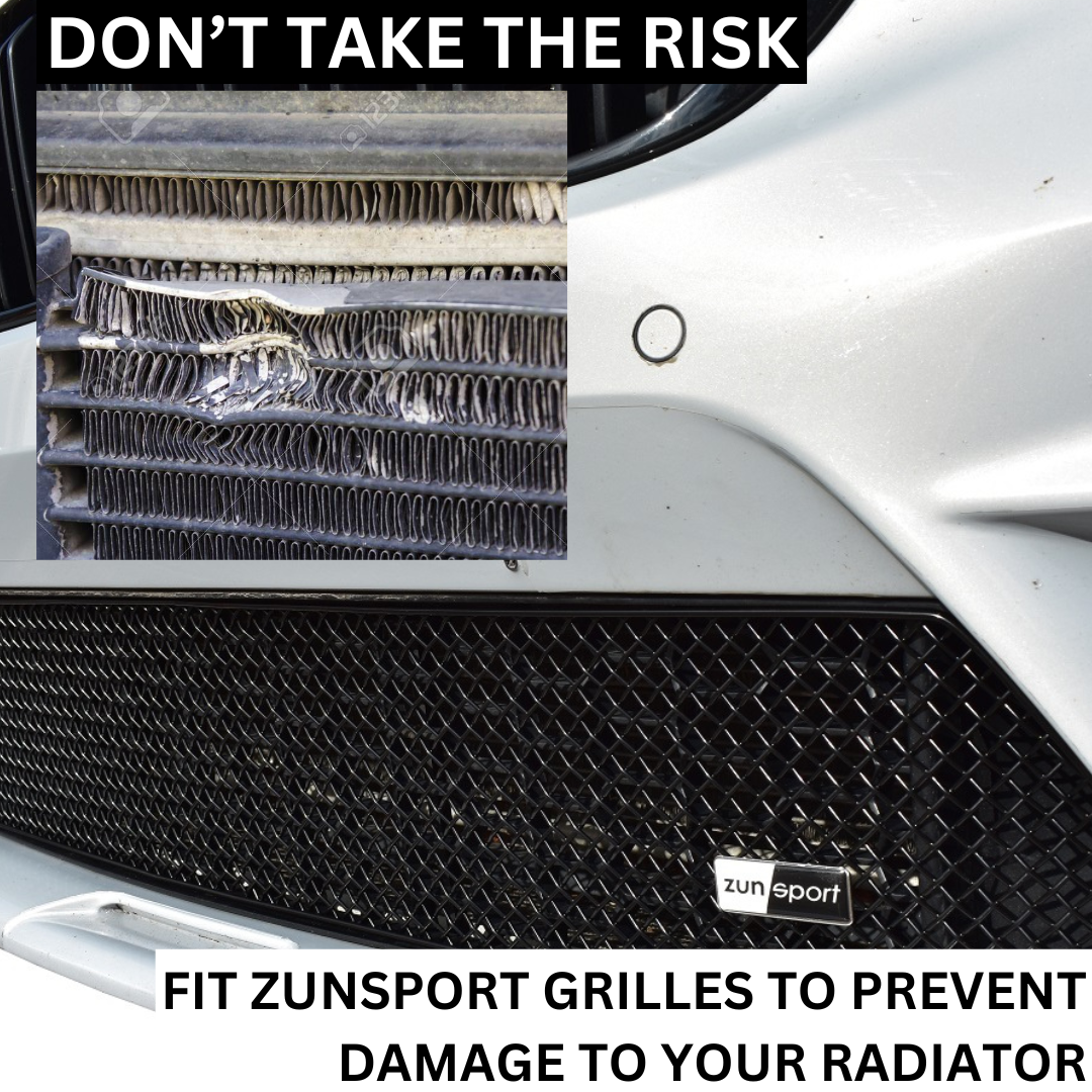 ZunSport BMW M2 Competition F87 front grille set showing sleek black mesh design and sporty styling for the front of the car.