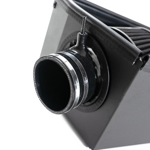 Ramair ProRam Cone Air Filter Intake Induction Kit installed in Audi TT 8J 2.0 engine, showcasing the high-performance filter and intake setup.