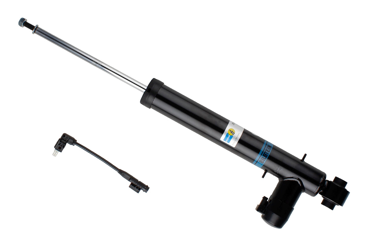 Bilstein B4 Damptronic rear shock absorber for Volkswagen Touran 5T, showing the shock absorber with mounting components.