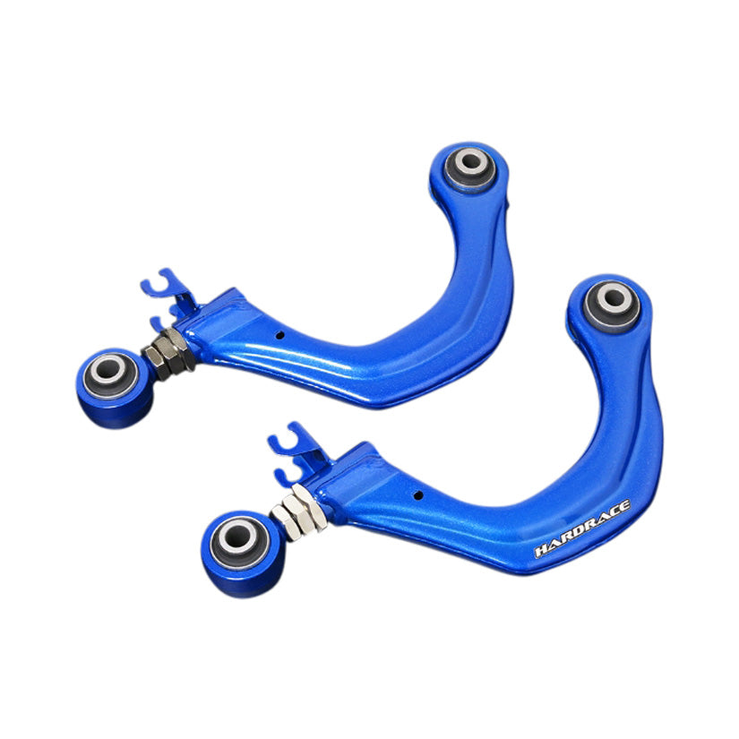 Hardrace 7958 camber arm for VW Golf MK5 and MK6 models, showing a close-up of the adjustable metal suspension component.