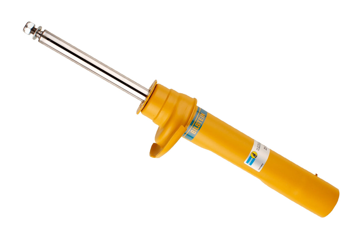 Bilstein B8 front shock absorber for BMW 2 Series Active Tourer F45/F46, showing the shock absorber with mounting components.