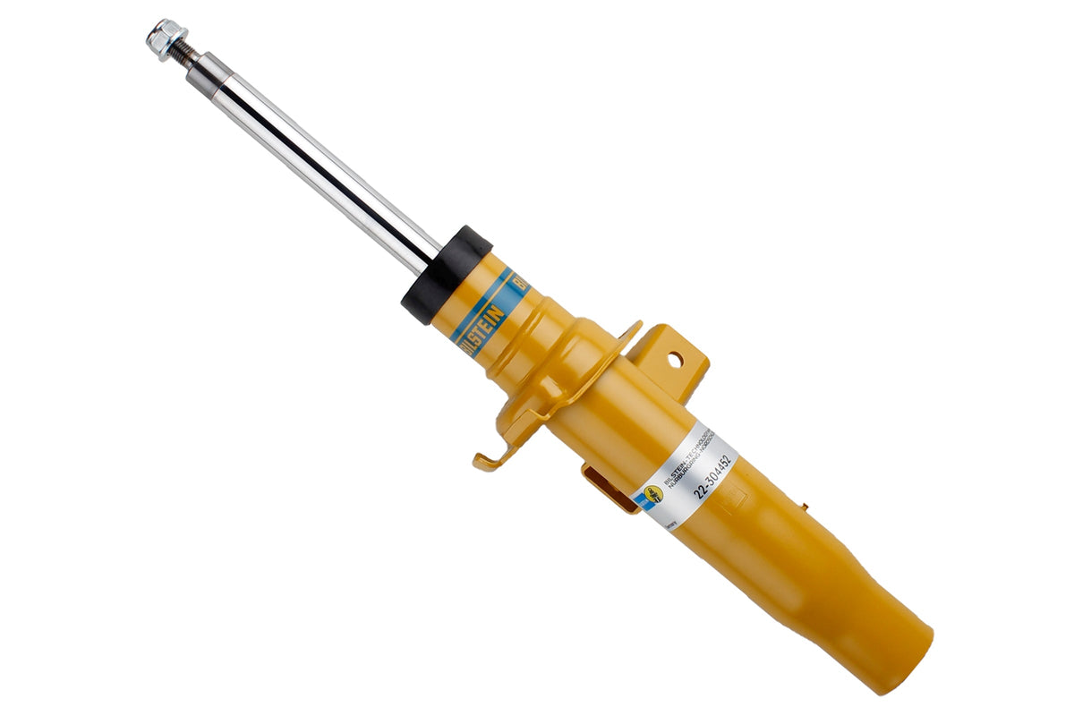 Bilstein B6 front shock absorber for BMW Z4 G29, showing the durable suspension component with mounting points and hydraulic design.