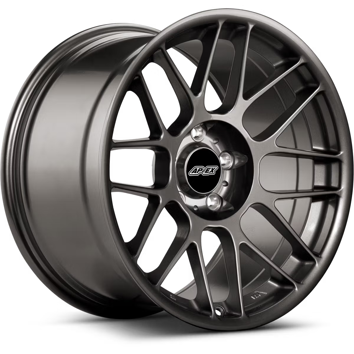 Apex ARC-8 Flow Formed Alloy Wheels with a sleek multi-spoke design, showcasing their lightweight and durable construction.