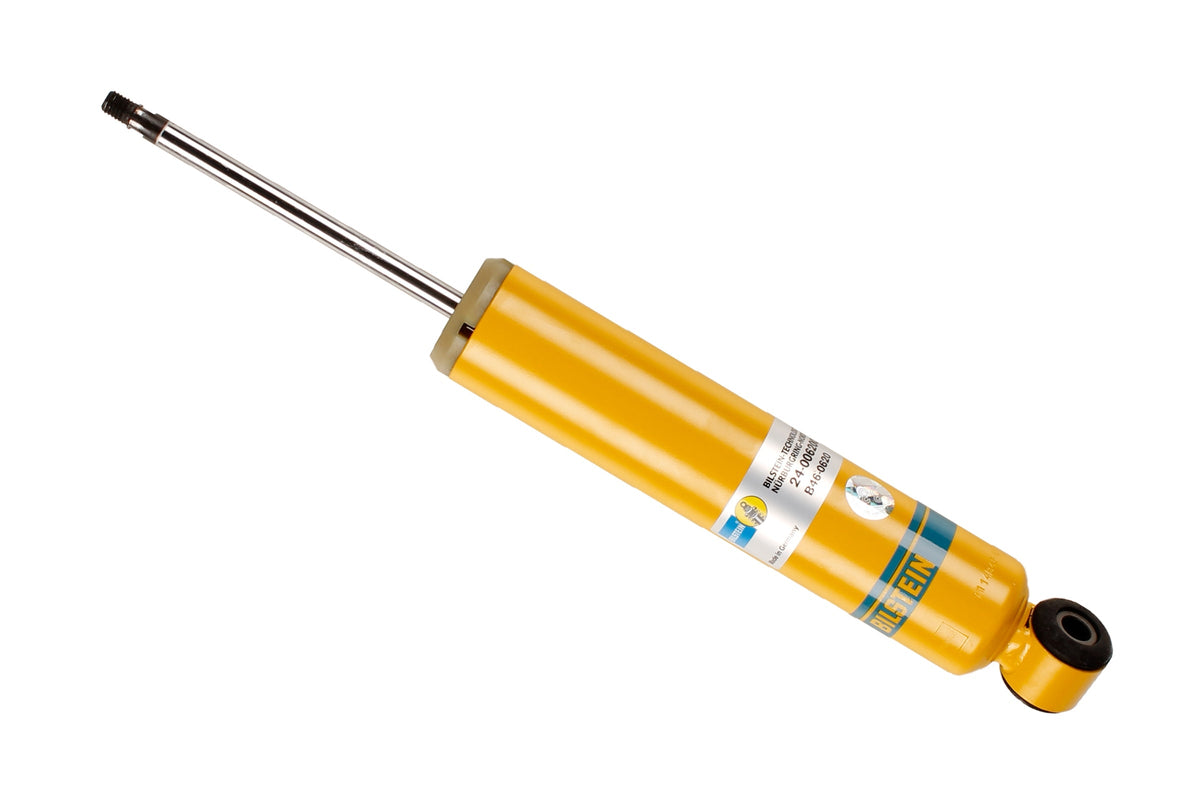 Bilstein B6 front shock absorber for Volkswagen Käfer, showing a close-up of the sturdy shock absorber component.