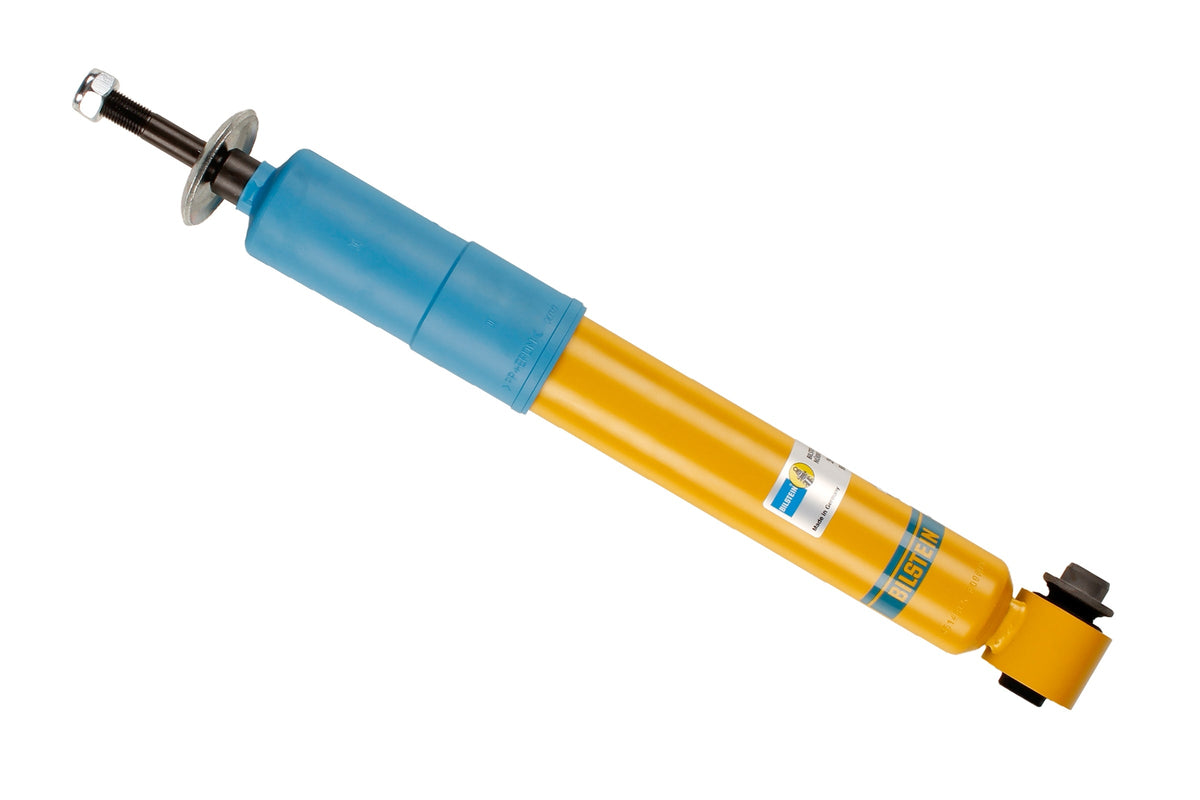 Bilstein B6 rear shock absorber for BMW 5 Series E39, showing the durable shock absorber component with mounting points.