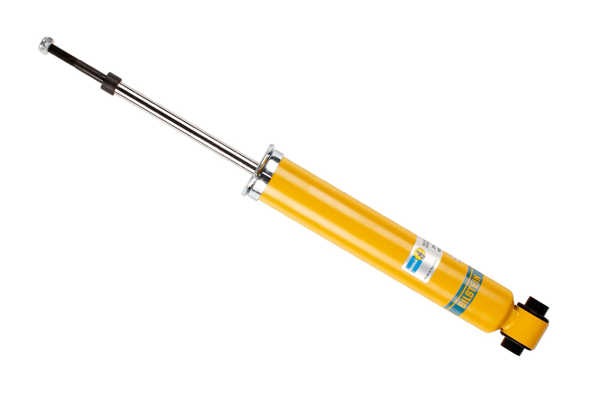 Bilstein B6 rear shock absorber for BMW 8 Series E31, showing the durable shock absorber with mounting hardware.