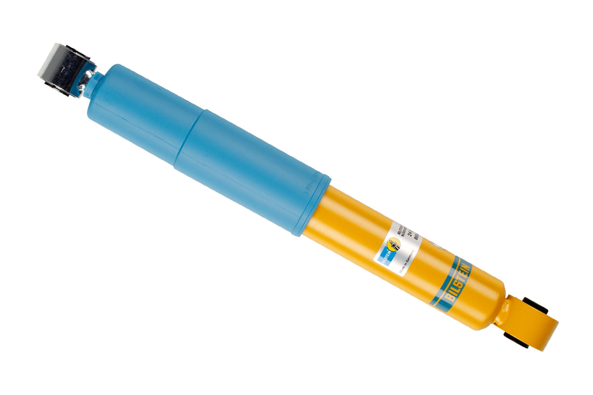 Bilstein B8 rear shock absorber for Volkswagen Bus Multivan T5, showing the durable shock absorber with mounting components.
