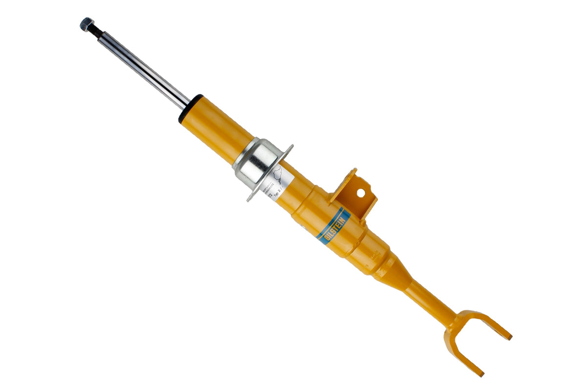 Bilstein B6 front shock absorber for BMW 5 Series G30 2WD, showing the metal coil spring and shock body.