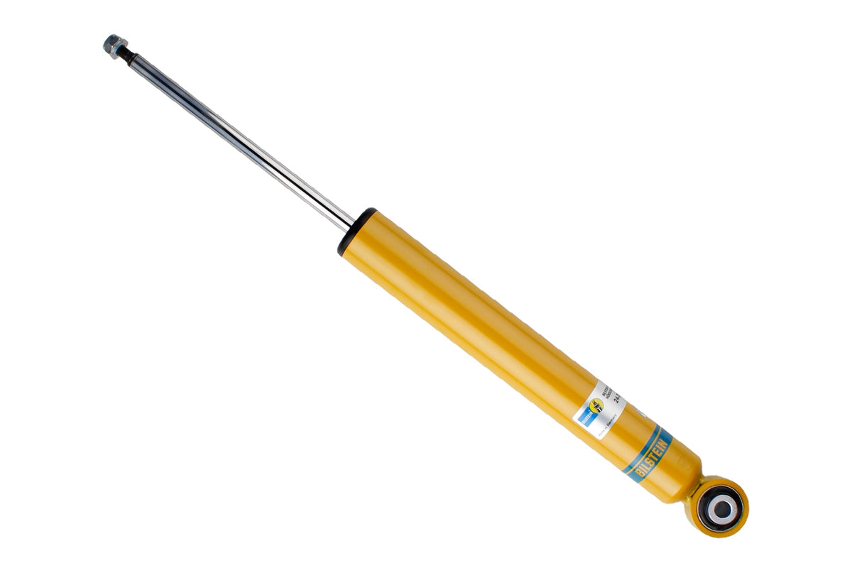Bilstein B6 rear shock absorber for BMW 1 Series F40, showcasing the durable shock absorber with mounting components.
