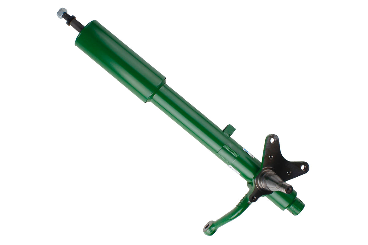 Bilstein B6 shock absorber for Porsche, model 35-001287, showing the metallic shock body and mounting components.