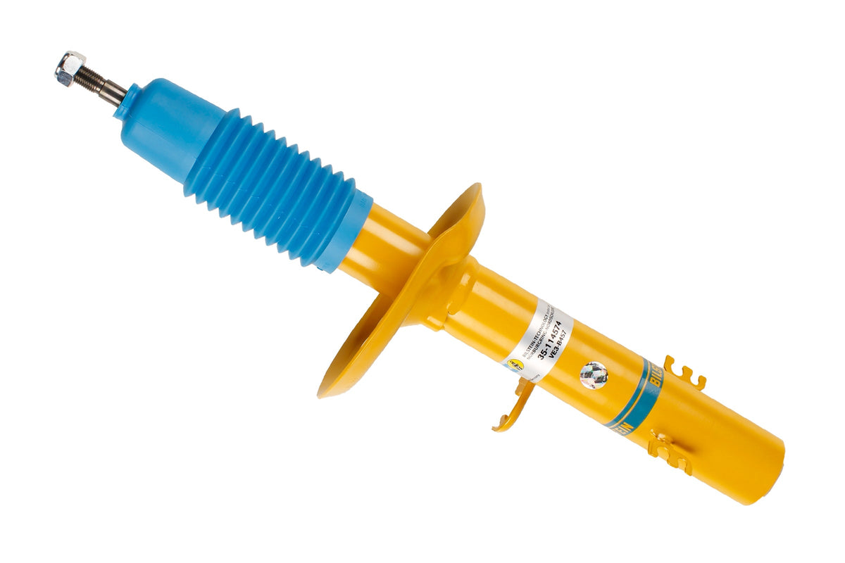 Bilstein B6 shock absorber for BMW X3 E83, showing the durable metal shock component with mounting hardware.