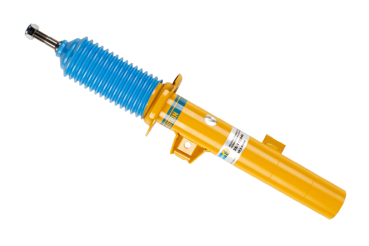 Bilstein B8 shock absorber for BMW 1 Series E87, showcasing the durable shock absorber with mounting components.