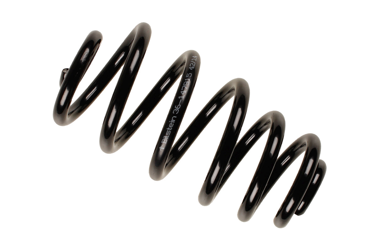 Bilstein B3 OE replacement coil spring for Audi A4 B3, part number 36-147915, showing the spring's metal coil design.