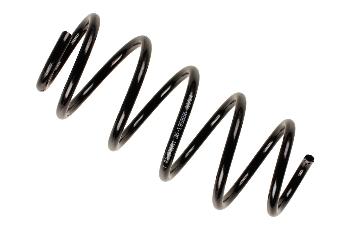 Bilstein B3 OE Replacement Coil Spring for Volkswagen Passat 3C2 and 3C5 models, showing a close-up of the spring component.