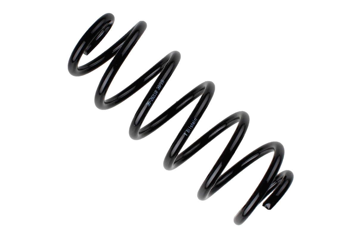 Bilstein B3 front coil spring for Audi A4 (8D2), part 36-292110, showing the black coil spring with mounting ends.