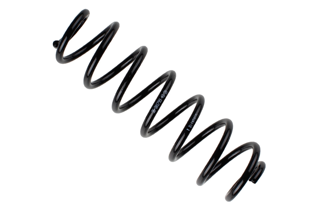 Bilstein B3 OE Replacement Coil Springs for Volkswagen Passat 3G, part number 36-301799, shown in the image.