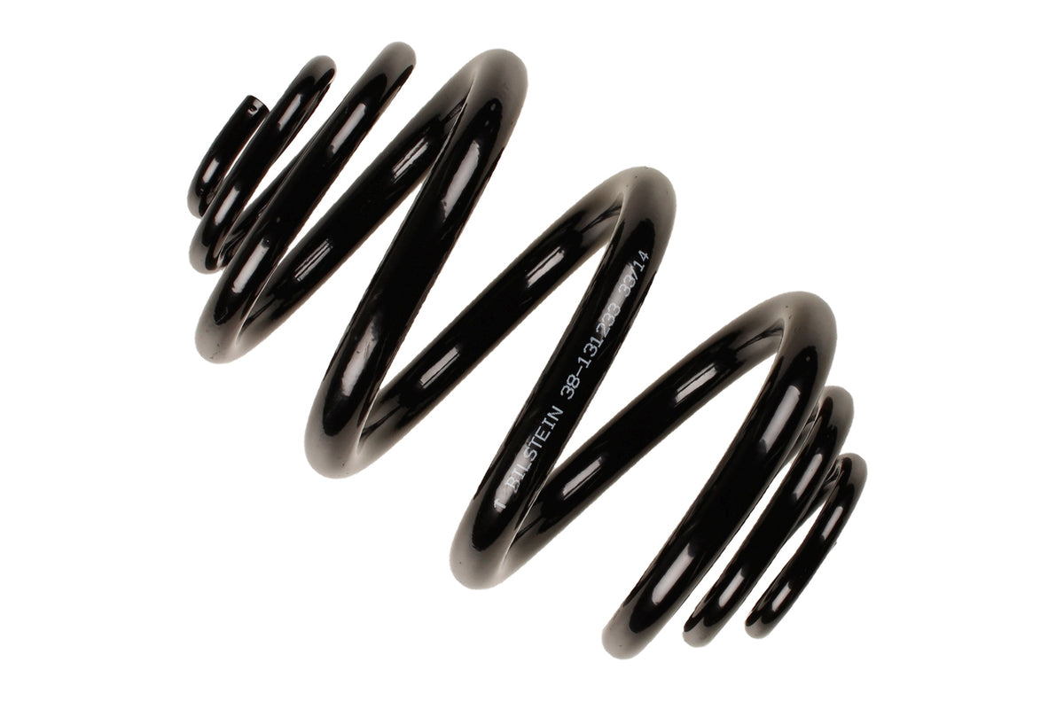 Bilstein B3 OE replacement coil spring for Volkswagen Transporter T4, part number 38-131233, shown in the image.