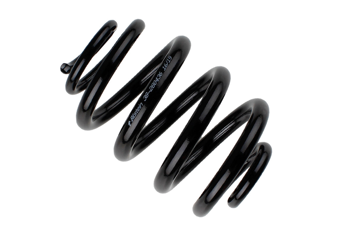 Bilstein B3 rear coil spring for Volkswagen Transporter T5, part number 38-280436, displayed on a white background.