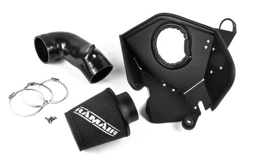 Ramair performance induction kit for VW Golf MK7 2.0 TDI GTD, featuring high-quality air intake components and branding.