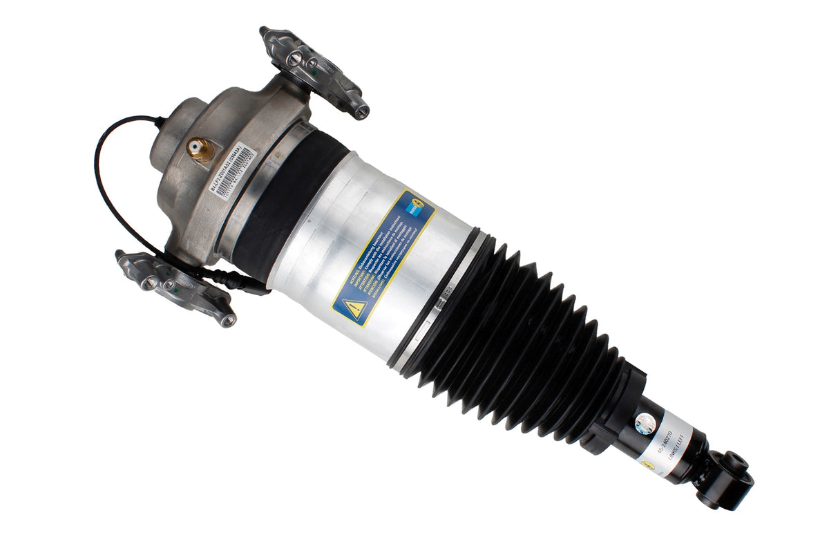 Bilstein B4 shock absorber and spring for Volkswagen Touareg and Porsche Cayenne, showcasing the damper and coil spring.