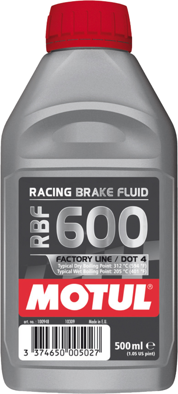 Motul RBF 600 Factory Line DOT 4 Racing Brake Fluid