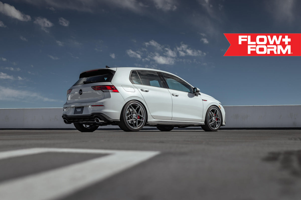 HRE PERFORMANCE WHEELS FF11 alloy wheels with five-spoke design, polished finish, and detailed rim structure.