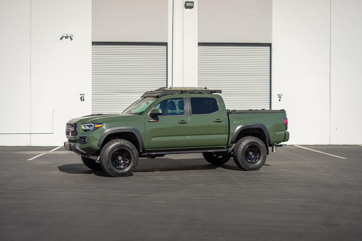 HRE PERFORMANCE WHEELS FT1 alloy wheels with a sleek multi-spoke design, shown mounted on a vehicle.