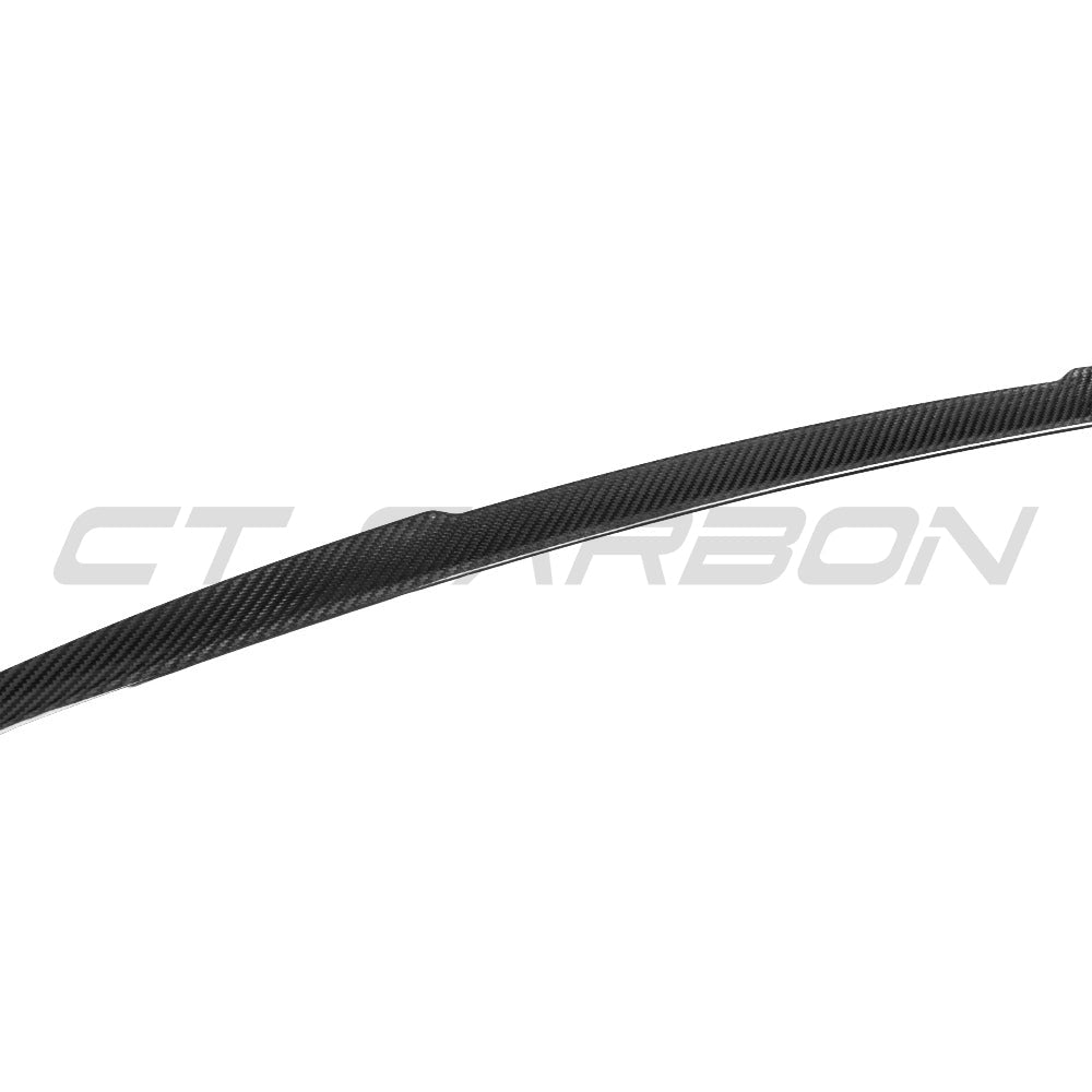 BMW X6 G06 carbon fibre middle spoiler by CT Carbon, stylish aerodynamic accessory for 2019+ models.