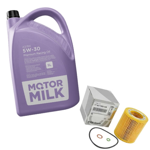 Nineteen72 Performance BMW minor service kit with Motul engine oil and service components