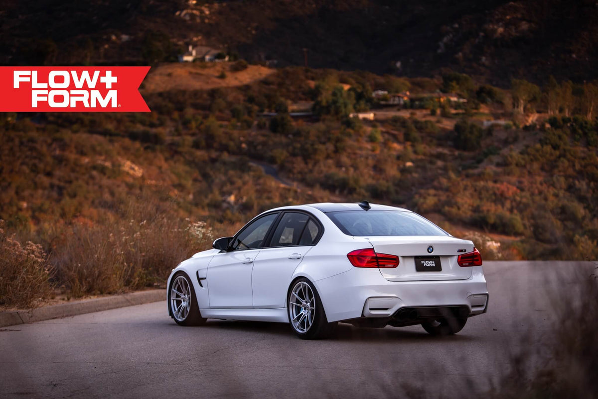 HRE PERFORMANCE WHEELS FF04 alloy wheel with multi-spoke design, shown on a vehicle for a sleek, high-performance look.