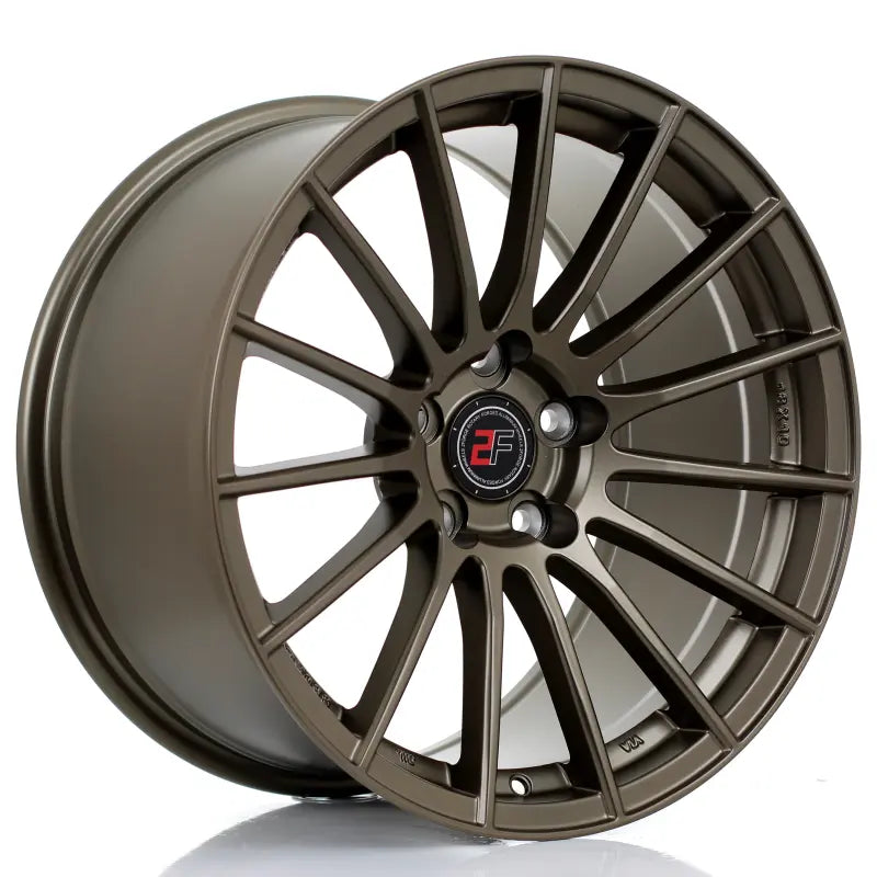 2Forge ZF1 semi-forged wheels featuring a sleek finish, designed for stylish and durable vehicle performance.
