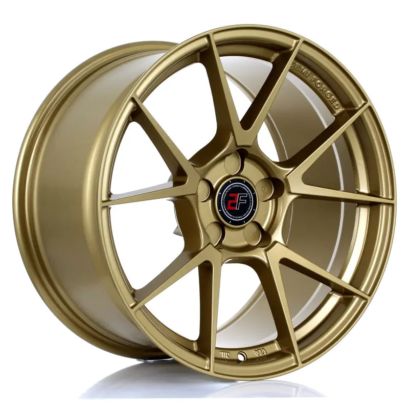 2Forge ZF6 semi-forged wheels with sleek finish, showcasing modern design and durable construction for vehicle customization.