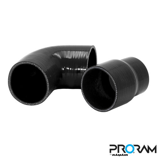 Ramair PRORAM performance induction kit for Ford Focus RS MK3, featuring black air intake components and high-performance filter.