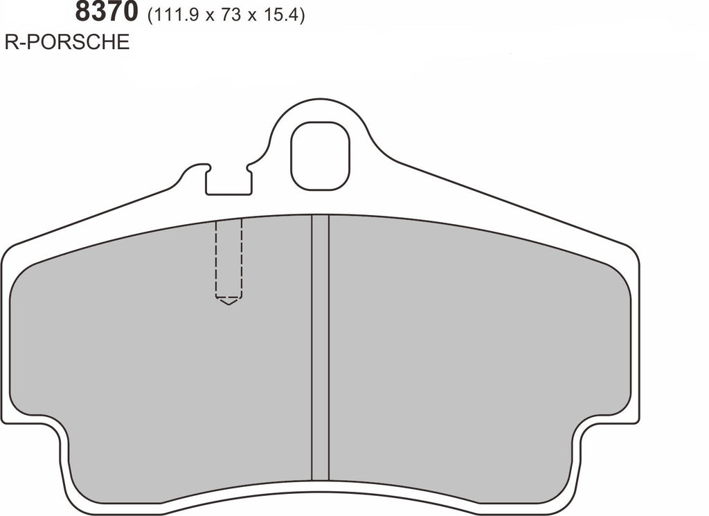 Porsche 718 Cayman rear brake pads by PBS, compatible with 2.0, 2.5, GTS models from 2016 onward, high-performance brake pads.