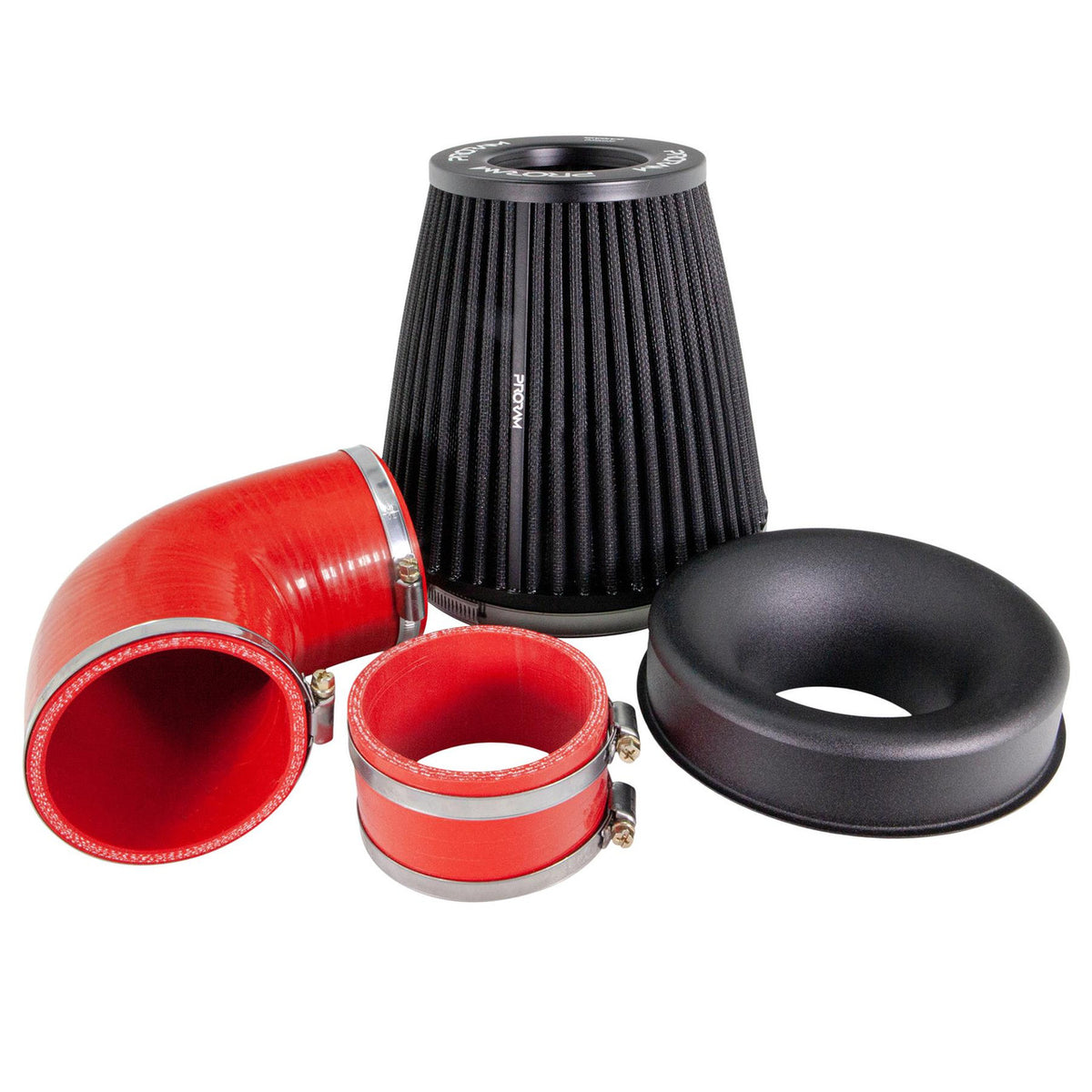Ramair PRORAM Focus ST 225 performance induction kit with air filters and intake components, designed for improved airflow.