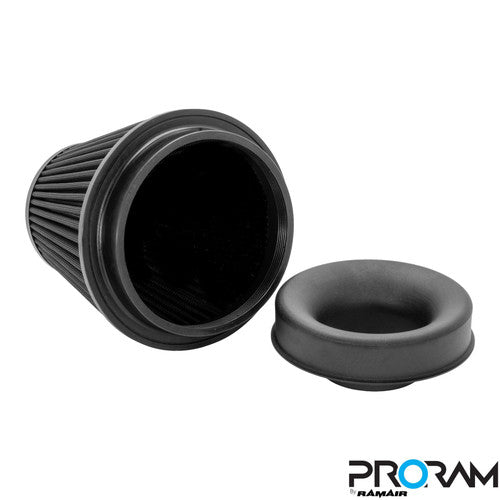 Ramair PRORAM performance induction kit in orange for Ford Focus ST 225, featuring ECU holder and high-performance air intake.