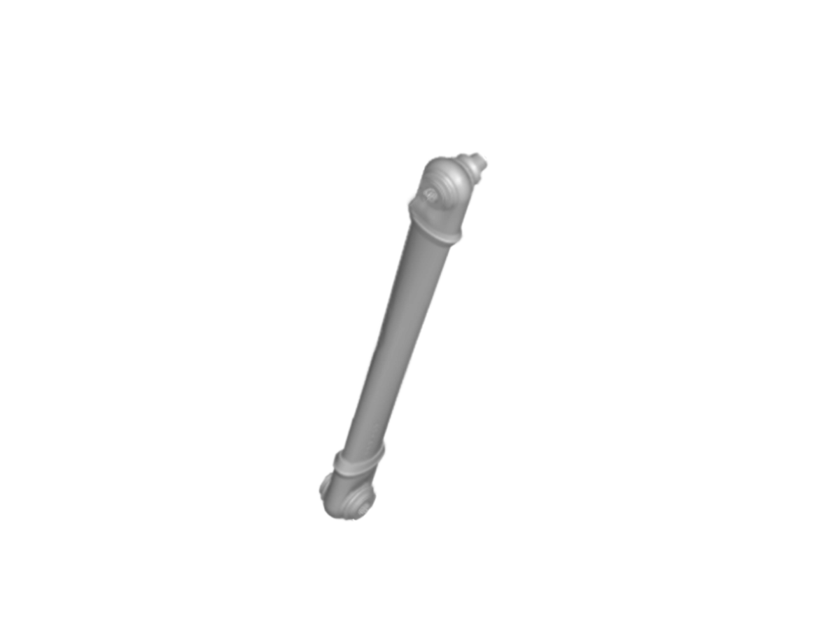Genuine Porsche rear anti-roll bar drop link for Porsche 992 GT3 RS, showing the metal part with mounting points.