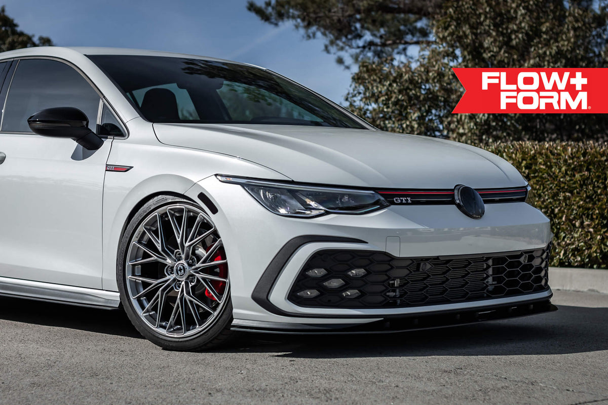 HRE PERFORMANCE WHEELS FF28 alloy wheels featuring a sleek multi-spoke design and a polished finish.