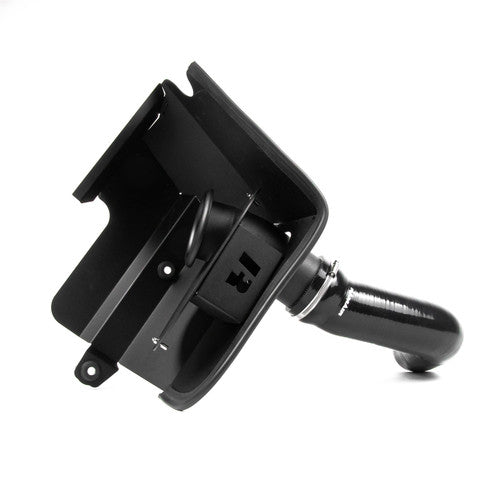 Ramair black induction kit with air filter and heat shield for VW Golf MK7, Audi S3, Seat Leon Cupra, and Skoda Octavia RS engine intake